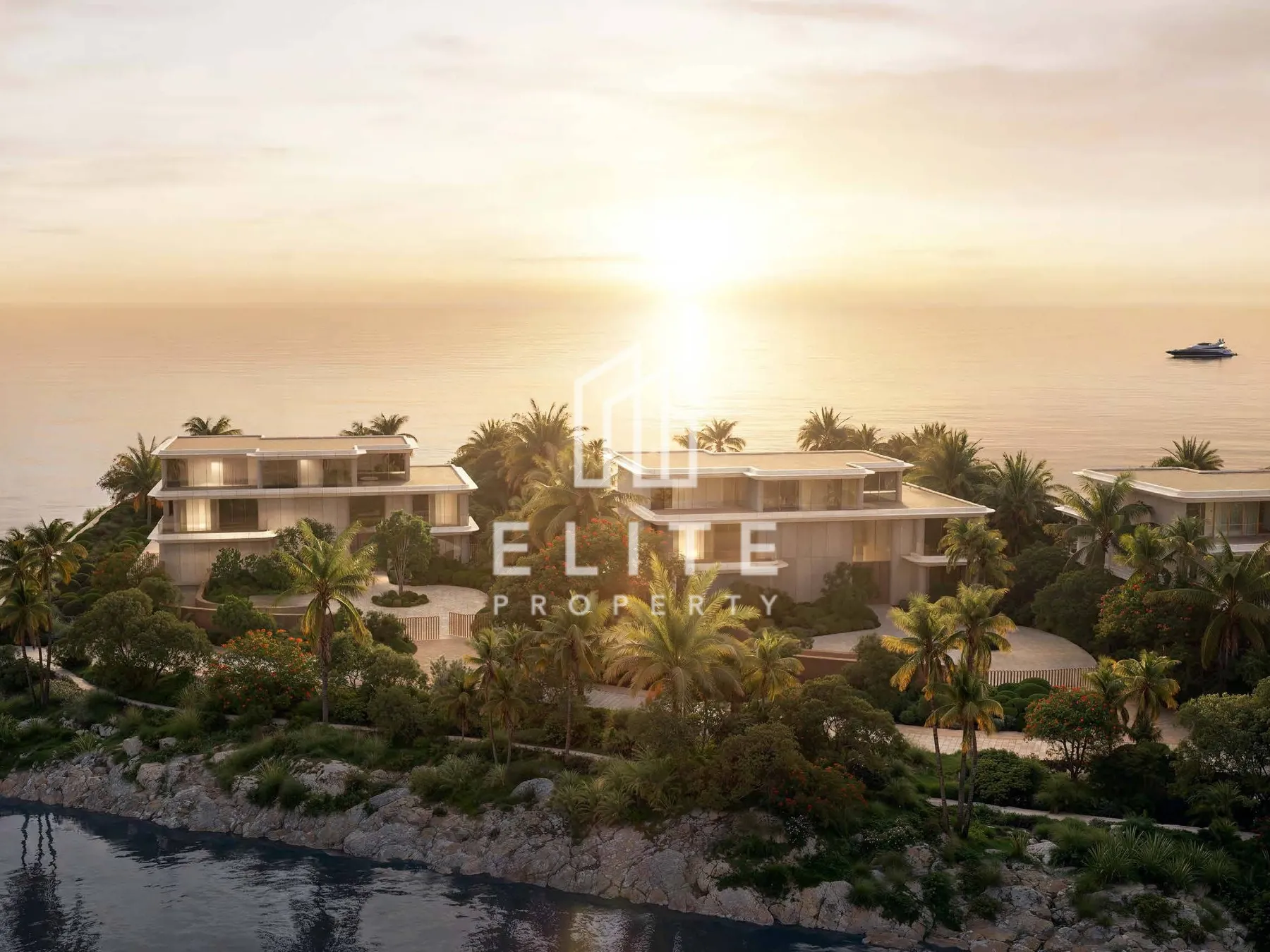 LA VILLA MÁS LUJOSA EN LA PLAYA DE DUBAI — Jumeirah Asora Bay, Jumeirah, Dubai