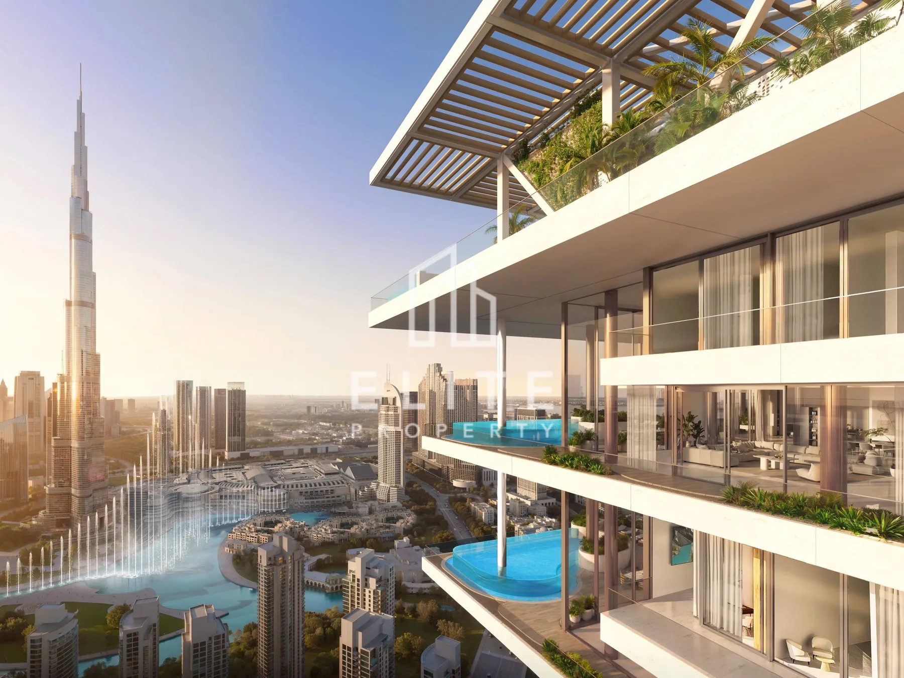 Se vende por debajo del precio de salida | Con vistas al Burj | Amueblado — Fairmont Residences Solara Tower, Downtown Dubai, Dubai